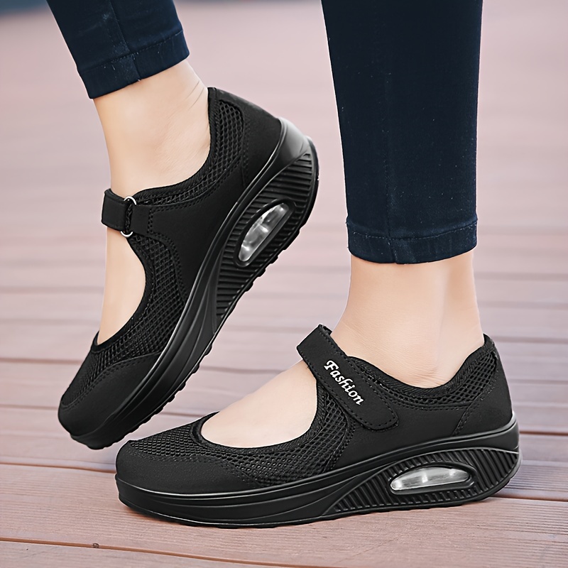 solid color casual sneakers women s ankle band platform soft details 0